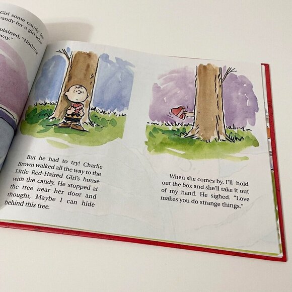 2003 Peanuts A Charlie Brown Valentine Charles M Schulz Hardcover Book - Picture 13 of 16